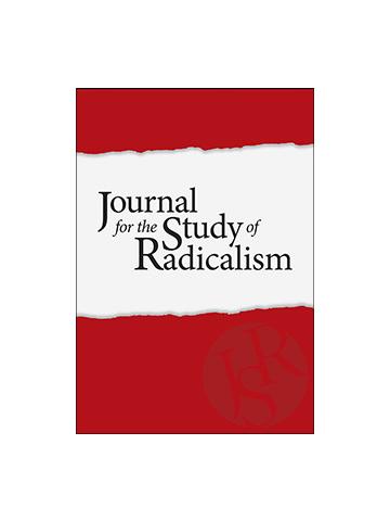 Cover of Journal for the Study of Radicalism.